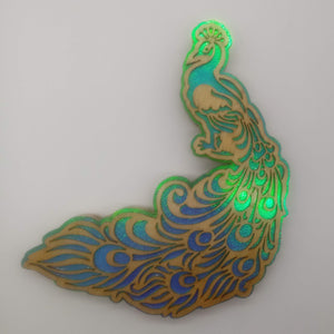 Iridescent Color Changing Peacock - Kripp's Kreations