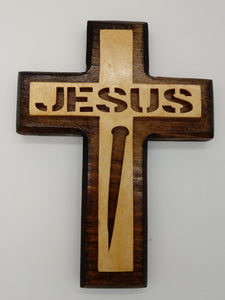 Jesus Nail Christian Cross - Kripp's Kreations