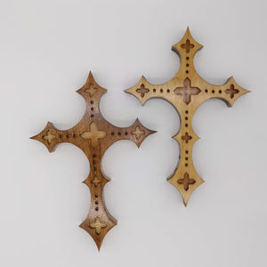 Gothic Pointed Decorative Cross - Kripp's Kreations