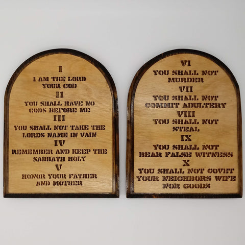 Biblical Ten Commandments - Kripp's Kreations