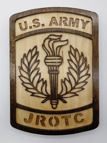US Army JROTC Plaque - Kripp's Kreations