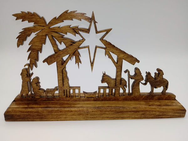 Nativity Palm Tree Scene - Kripp's Kreations