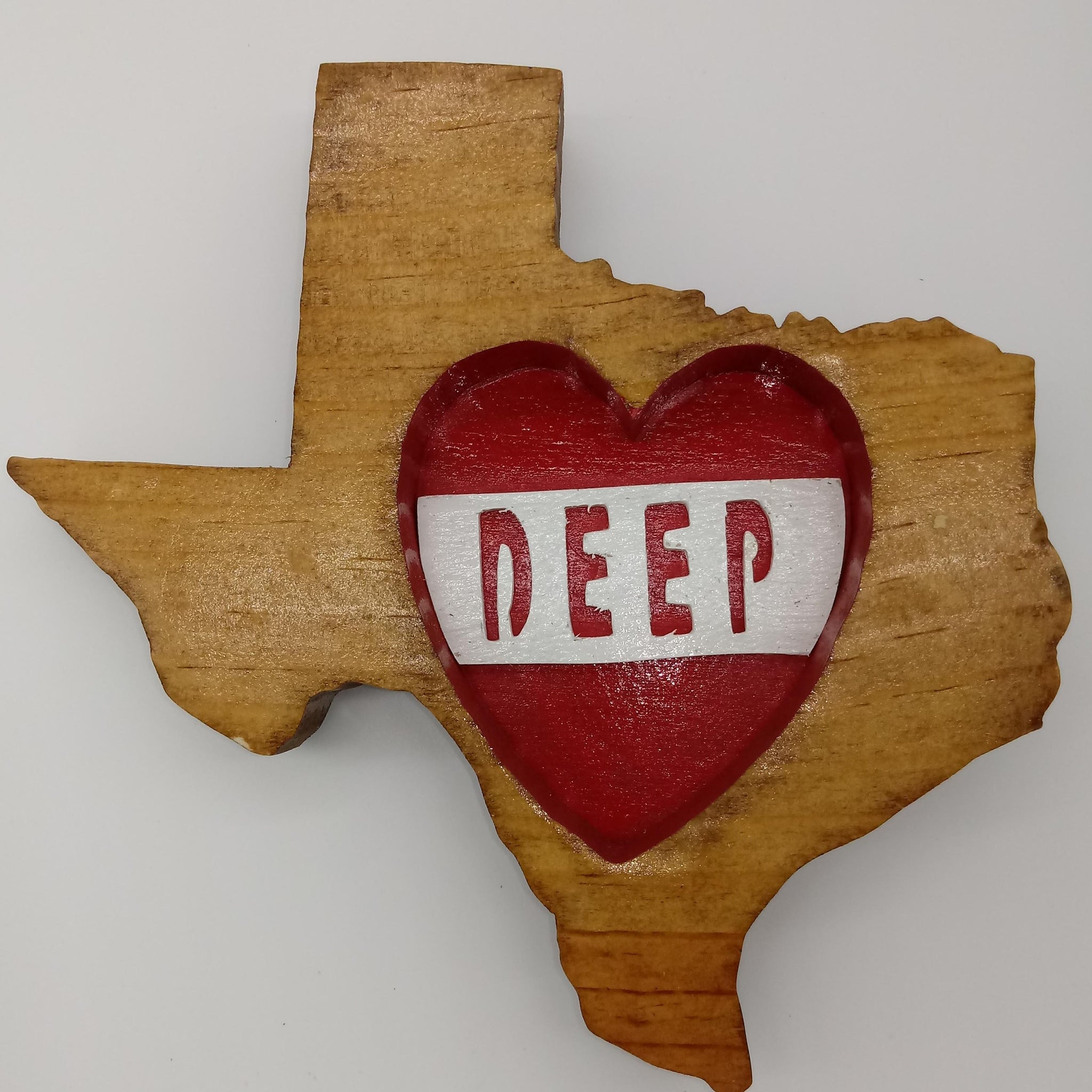 Deep in Heart of Texas Novelty Gift - Kripp's Kreations