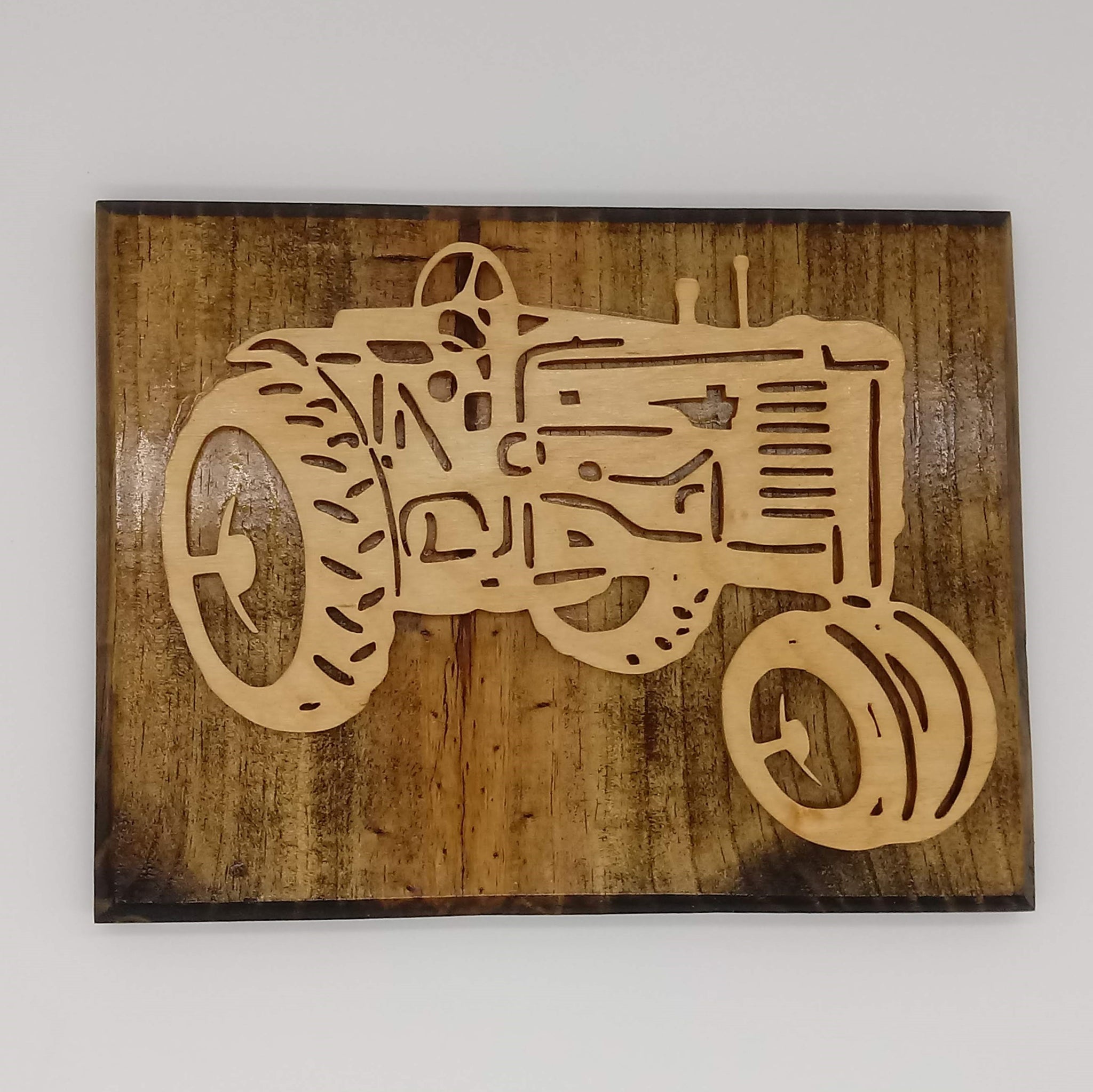John Deere Tractor Plaque - Kripp's Kreations