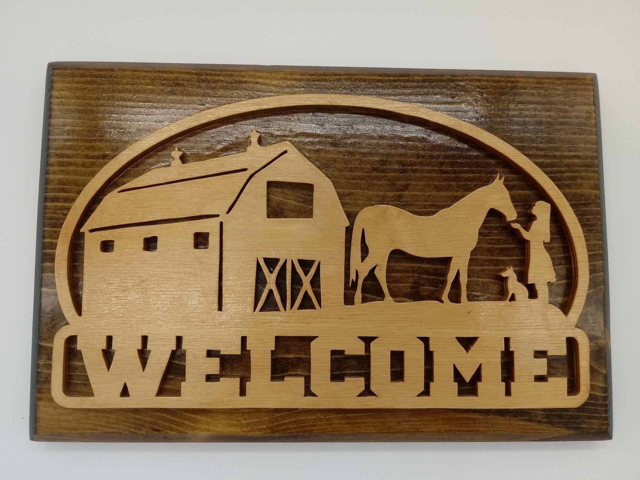 Old Fashioned Barn Welcome Sign - Kripp's Kreations